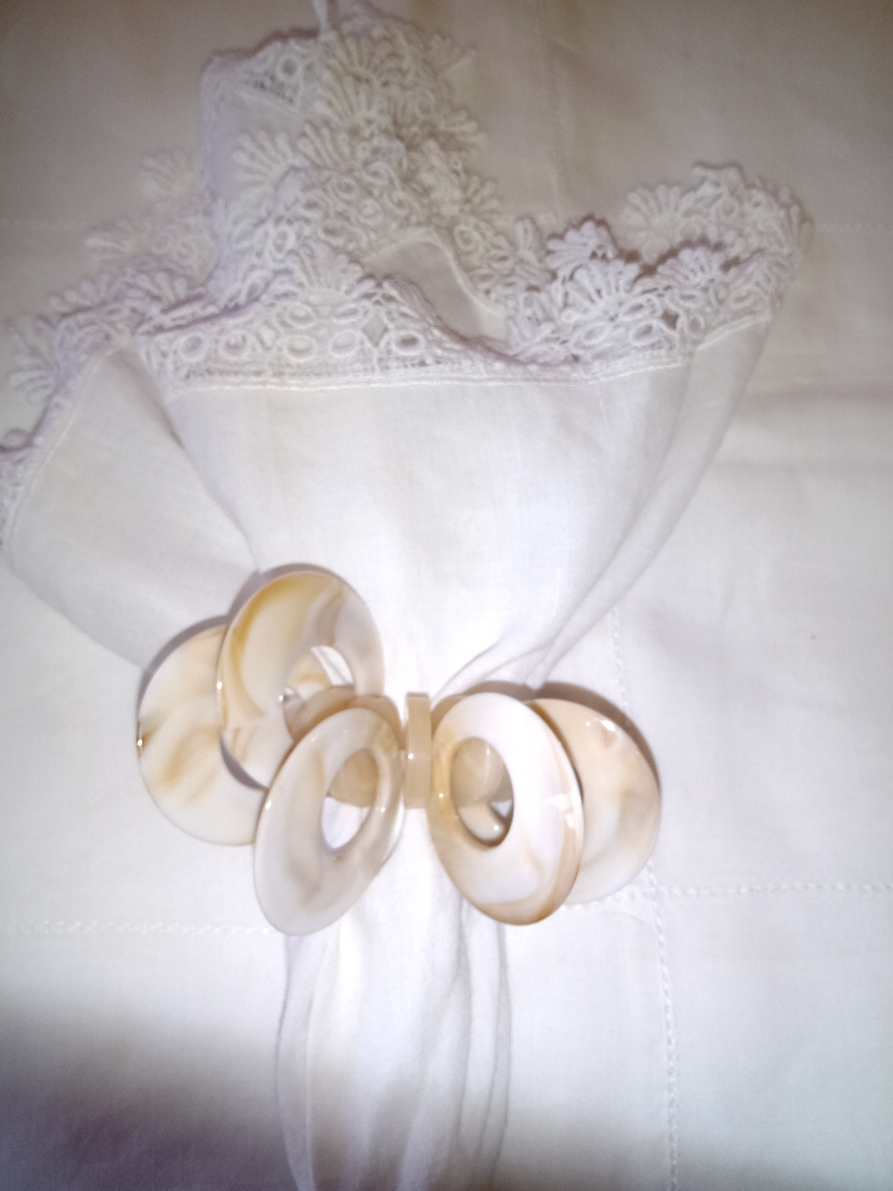 PORTA GUARDANAPO ARGOLAS PEROLADA