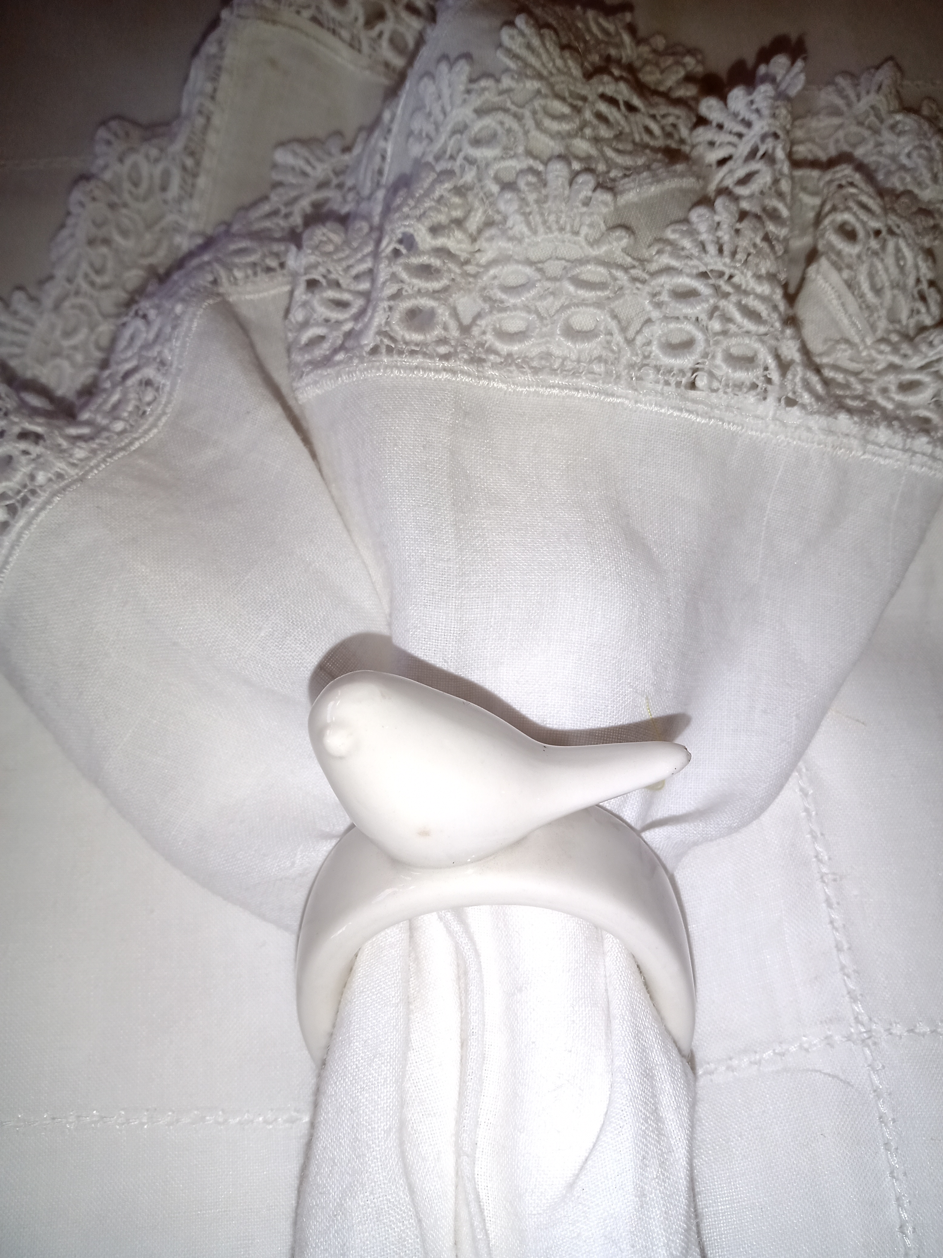 PORTA GUARDANAPO LOUÇA PASSARINHO