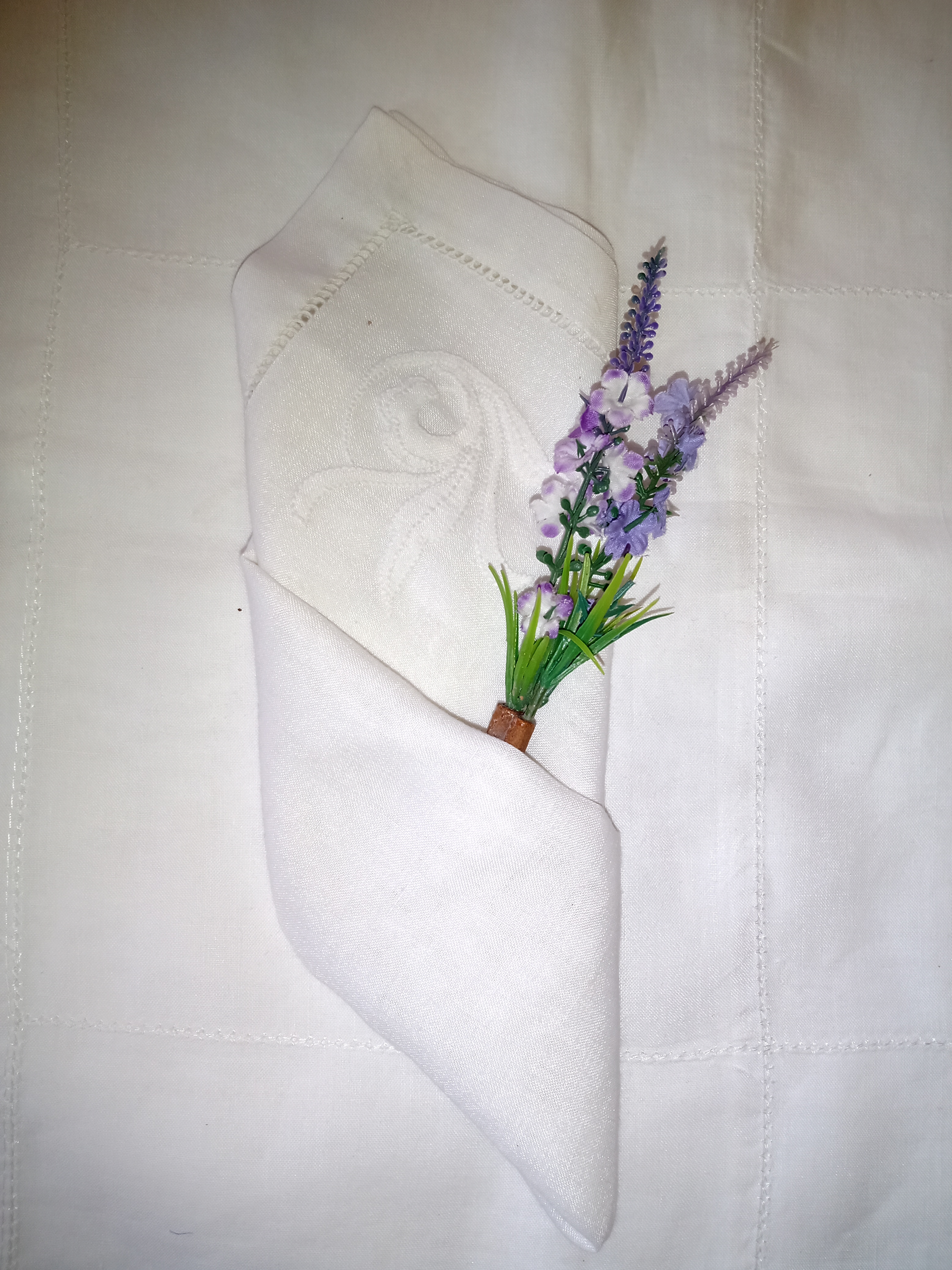 PORTA GUARDANAPO LAVANDA