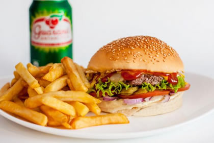 Hambúrguer + Batata