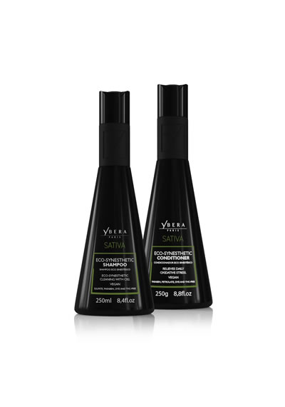 Kit Manutenção Sativa Ybera Paris 250ml - 250g