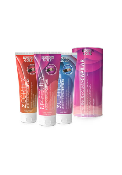 Kit Cronograma Capilar - Fashion Gold