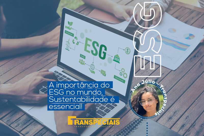 A importância do ESG no mundo, Sustentabilidade é essencial!